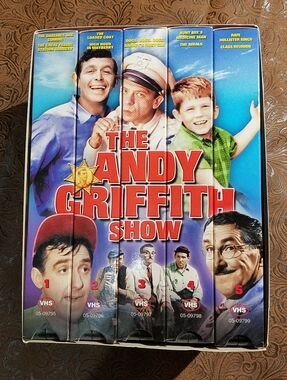 Vintage Andy Griffith Show 5 VHS Box Set GoodTimes Home Video 1999